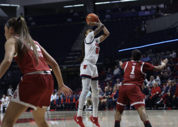 Rebels fall to Oklahoma 66-56